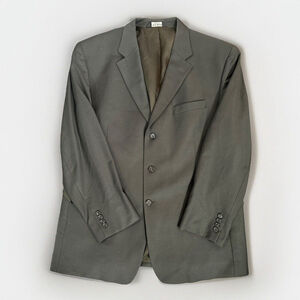 Jos A Bank 46R Black Two Button Jacket Blazer Single Vent